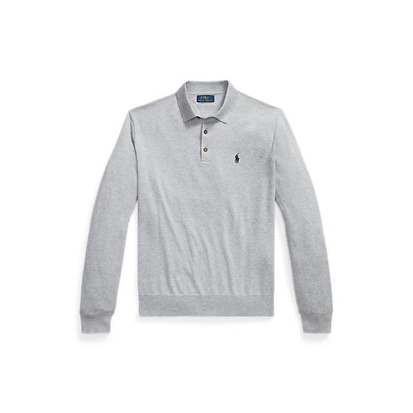 남성 코튼 폴로 칼라 스웨터(MNPOSWE16822569020)