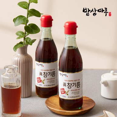 [밥상마루] 100% 참기름 350ml 1+1