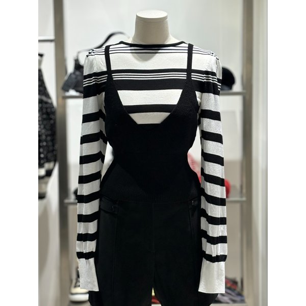 [여주점] 스트라이프 뷔스티에 레이어드 PO ER1KL262