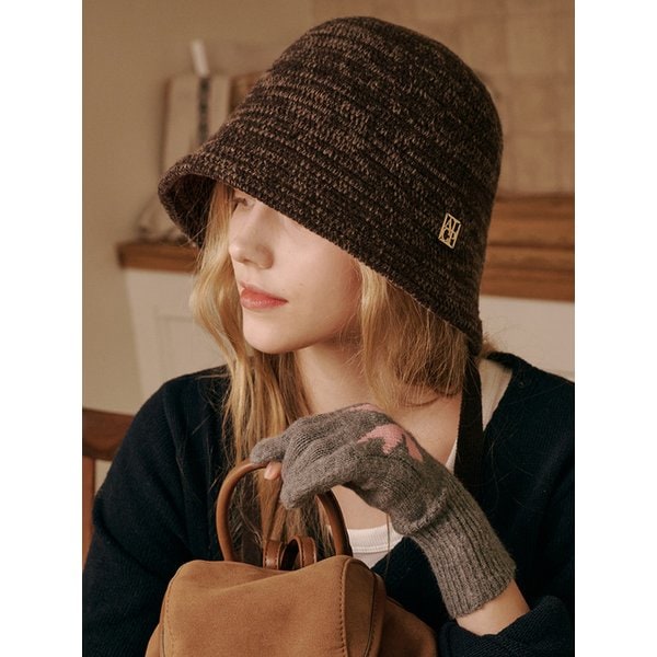 [리퍼브] Basic Wool Knit Bonnet Hat (3 Colors)