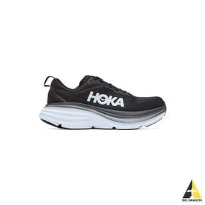 HOKA 호카 (여성) 본디 8 와이드 - 블랙:화이트 1127954-BWHT 112771440