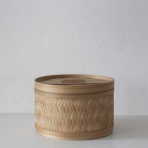 소포라 원형 뚜껑 바스켓