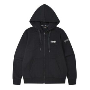 JR3TZU002 블랙 남녀공용 컴패스 JEEP 후드 JIP-UP(집업) A8_SC