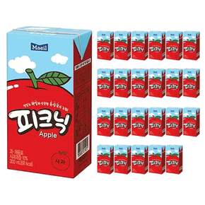 피크닉 사과 200ml 24팩
