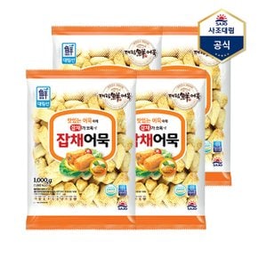 [사조대림] 잡채어묵 1,000g X 4개