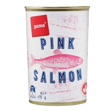  팜스 연어 통조림 Pams Pink Salmon 415g 2개