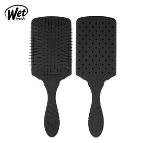 wet brush 프로 패들 디탱글러 블랙 헤어브러쉬 드라이 빗 극손상모 두피 마사지