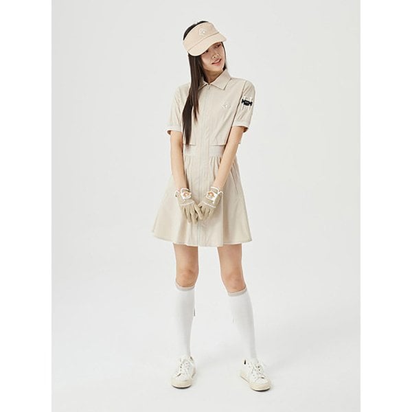 (W) Full-zip Collar Dress G5UAM26221BEX
