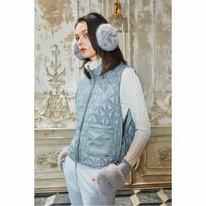 [ONLINE EXCLUSIVE] Elysee Edit5. PADDING BIB VEST(Blue)_NWVAW24504BUD