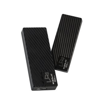 위즈플랫 U40GT 1TB 썬더볼트 3/4 USB4 USB3.2 USB-C NVMe 외장SSD 외장하드 방열 냉각팬 알루미늄