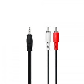 [LANstar] AV케이블 , 2RCA/M-3.5ST/M, 1.5M [10472]