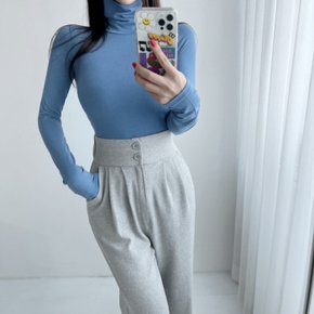 / 1+1 기모 베이직 겨울 슬림핏 목폴라 티셔츠 10컬러