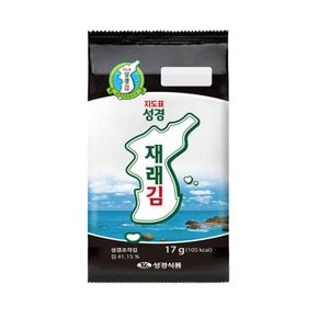 지도표 성경김 재래 식탁조각김 17g 30개 한박스