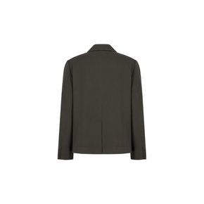 아모멘토 26FW Single Breasted Wool Jacket, Brown