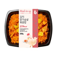  [밀리너스] 김치닭가슴살볶음밥 10팩
