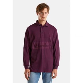 5207936 United Colors of Benetton RUGBY - Polo shirt violet