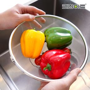 키친아트 스텐 원형바구니 (일반) 중[31810690]