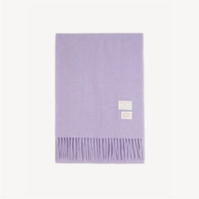 PREMIUM PURE WOOL 100 MUFFLER [ LILAC ] - 프리미엄 울 100 머플러 (M001LL)