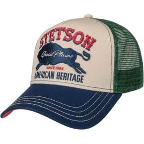 영국 스탯슨 캡모자 Stetson The Pla Trucker Cap Small Men Baseball mesh Snapback with Peak