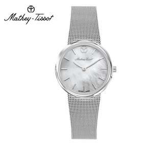 Mathey-Tissot 여성 메탈밴드시계 D403AI