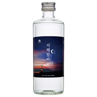  참주가 서해밤바다 17.1도 360ml 바다소주