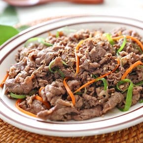 야들야들 고소한 우삼겹 불고기 500g + 500g (4인분) 불고기