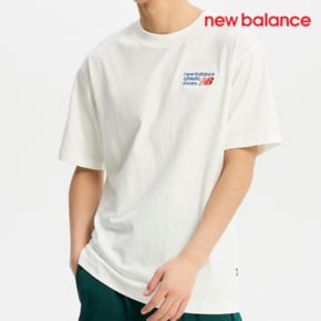 뉴발란스 반팔티 /H15- NBNEE2S041 10 / UNI Premium 반팔티(SEMI-OVER FIT)