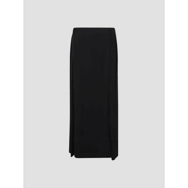 확대된 대표 토템 스커트 254WRB1012FB0414 001 BLACK