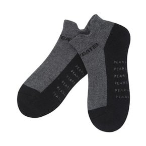 골프양말 PQS 511E3SC041_BK 남성 배색 블록 논슬립 단목 양말