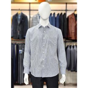 세이브존04 스트라이프 긴팔 셔츠 LMF3A557a (S39931577)