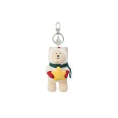 032C 스타벅스 홀리데이 프렌즈 베어리스타 키체인 Starbucks Holiday Friends Bearista KeyChain