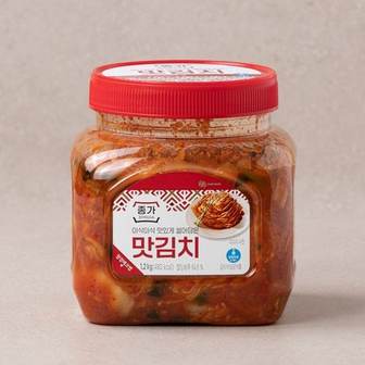 종가 [쿠폰적용가 10,321]맛김치 1.2kg(PET)