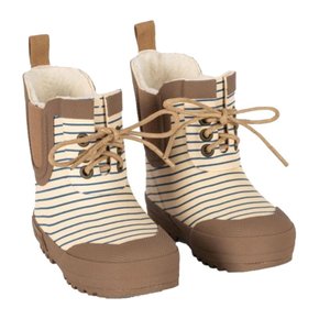 [해외배송] 콩에스 슬로이즈 스트라이프 러버 솔 앵클 부츠 KS103543K STRIPEBLUIE