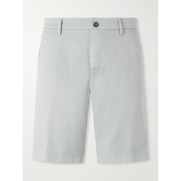 스트레이트 레그 스트레치 코튼 블렌드 개버딘 쇼츠 46376663163067836