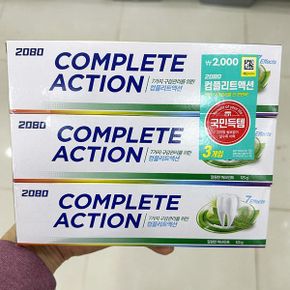 2080 컴플리트 액션 허브 민트향 125g x 3개 1033216