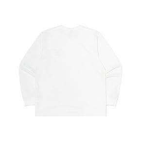 [공식]에센셜 아스킨 레귤러핏 긴팔 티셔츠 WHITE