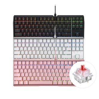 CHERRY 체리 MX 3.0S TKL RGB 기계식 키보드 적축(색상선택)