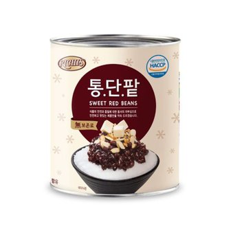  리치스 통단팥 통조림캔 3kg