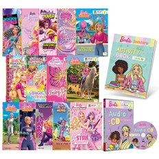 [세이펜BOOK] Barbie Readers 바비 리더스 레벨 2 : 리더스북 14권 + MP3 오디오 CD 1장 + 액티비티북 1권