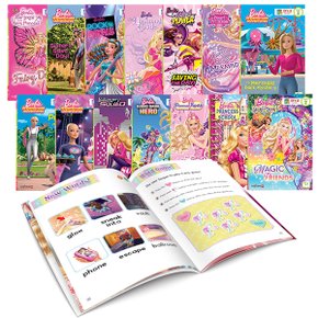 [세이펜BOOK] Barbie Readers 바비 리더스 레벨 2 : 리더스북 14권 + MP3 오디오 CD 1장 + 액티비티북 1권