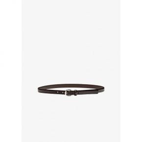 Massimo Dutti 마시모 두띠 아치형 버클 벨트 - 브라운 7073004