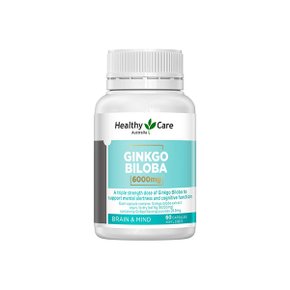 헬시케어 고함량 징코 빌로바 6000mg 60정