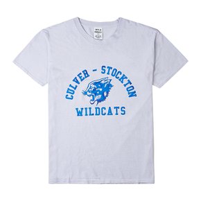 [와일드 동키] 공용 와일드캣 반팔 티셔츠 T WILDCATS DYED LIGHT ICE