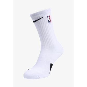 나이키 5289149 Nike ELITE CREW NBA - Sports socks white/black