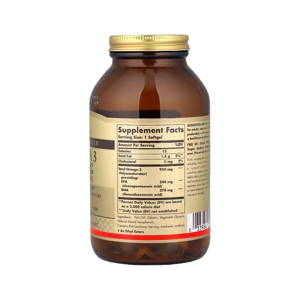 오메가3 트리플 스트렝스 오메가-3 EPA & DHA 950mg 100소프트젤