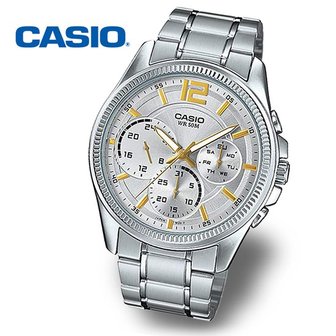 카시오 [정품] CASIO 카시오 MTP-E305D-7AVDF 남성 정장 메탈시계