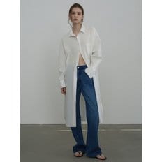 COTTON LONG SHIRT_OFF WHITE