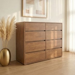 카도 1000 4단  모듈 수납장_월넛 DF645849
