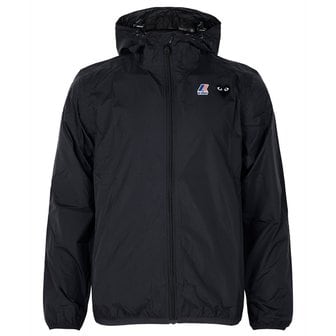 꼼데가르송 [부산점] X까웨 25FW 블랙 플레이 윈드브레이커 후드 집업 자켓 AZ-J507-051-1