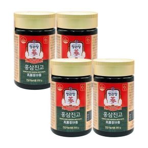 쇼핑백포함 정관장 홍삼진고 250g 4개 / WJ 유통기한 27년 12월